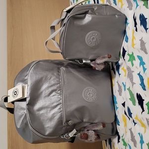 Kipling backpack and lunch bag set